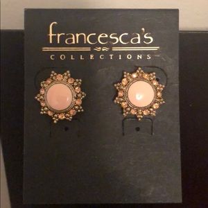 Francescas Peach Earrings